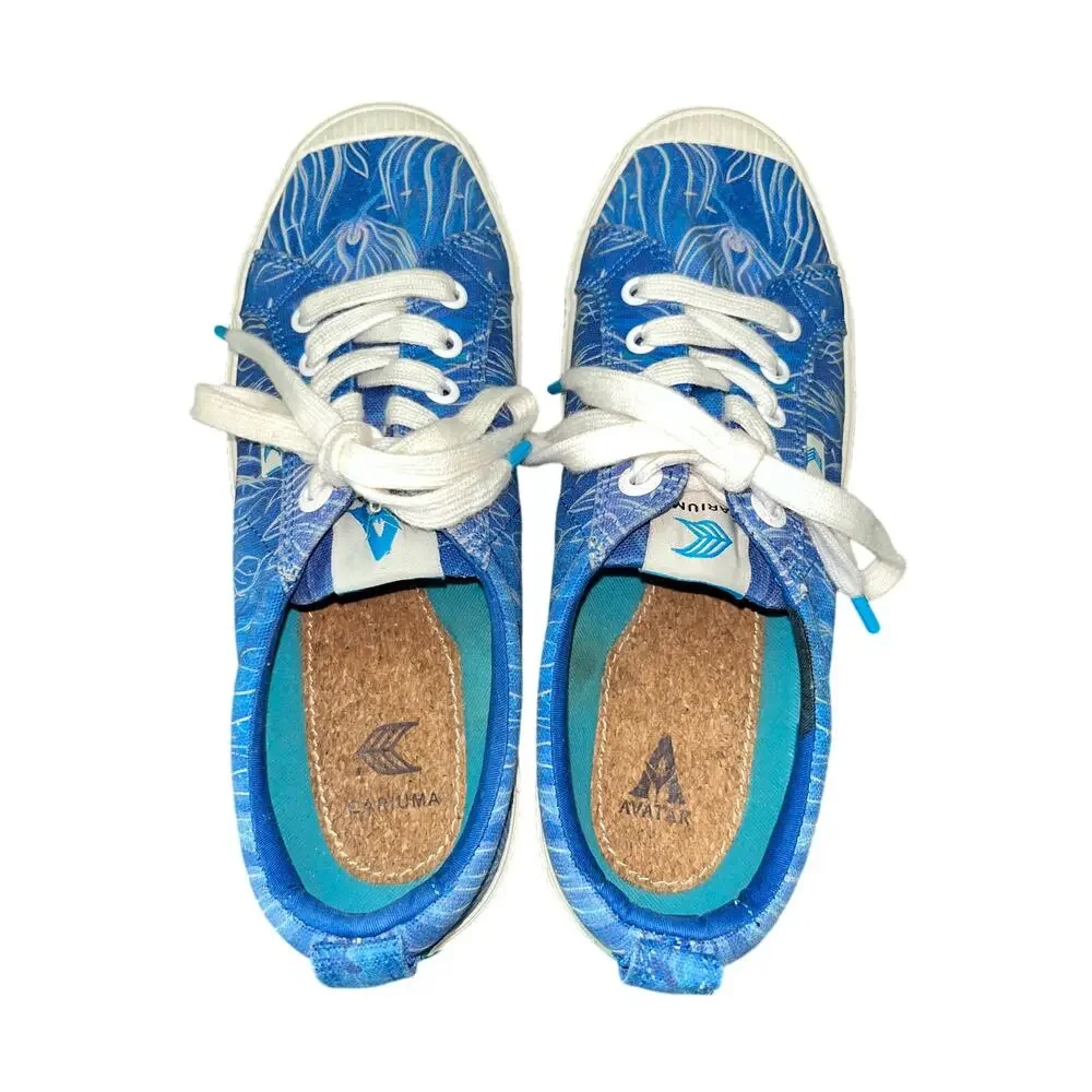CARIUMA Oca Low Avatar Underwater Night Canvas Sneaker Size 8 Limited Edition